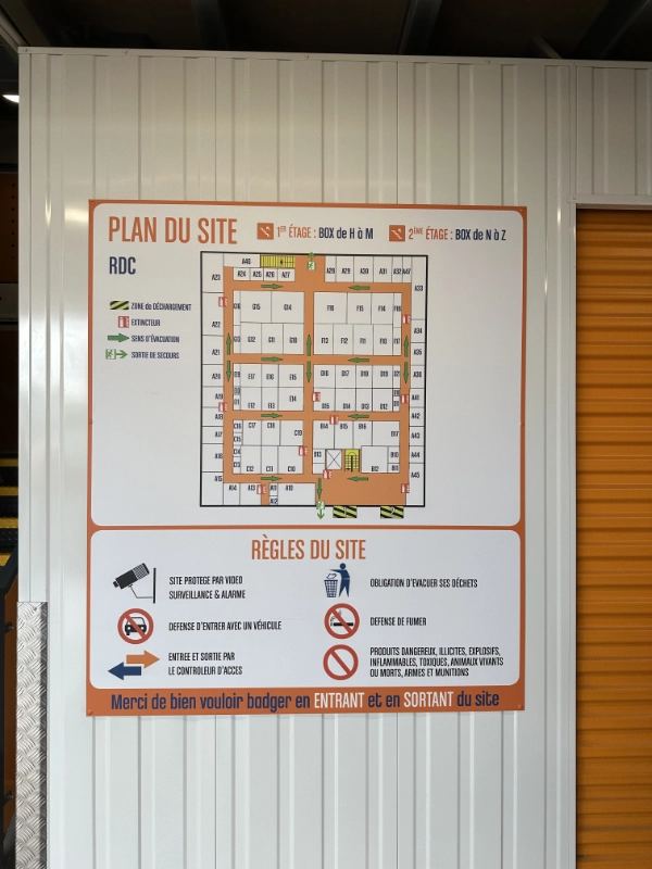 Plan intérieur